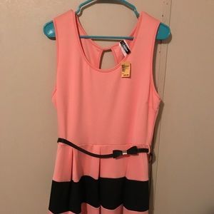 Cute salmon dress